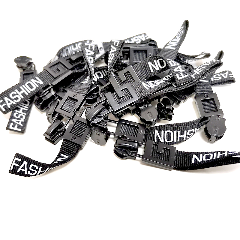 Metal G puller with webbing printing
