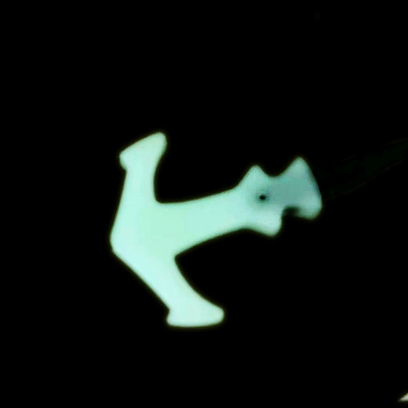 Glow in the Dark Plastic Zipper Puller